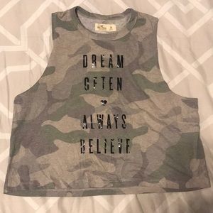 Muscle T/ Crop top